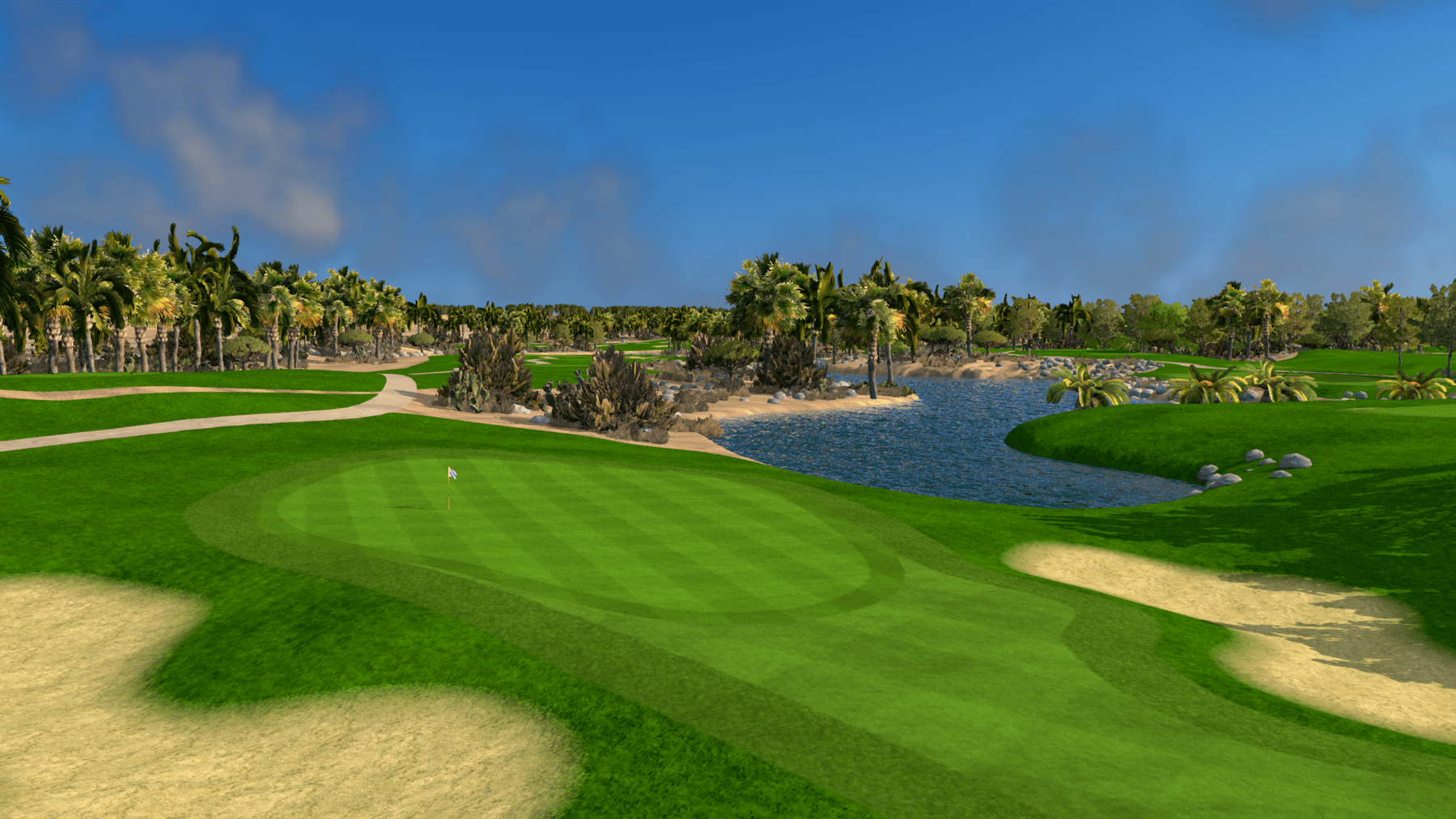 Indoor Golf Simulation of Abu Dhabi