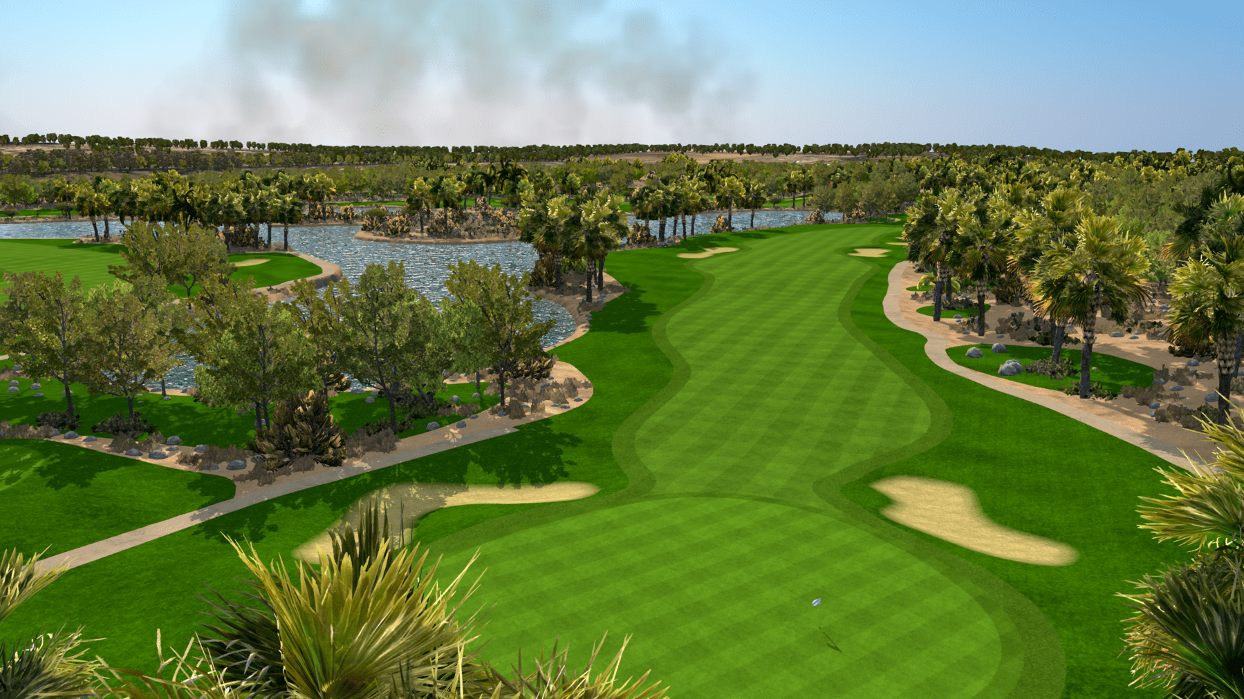 Indoor Golf Simulation of Abu Dhabi
