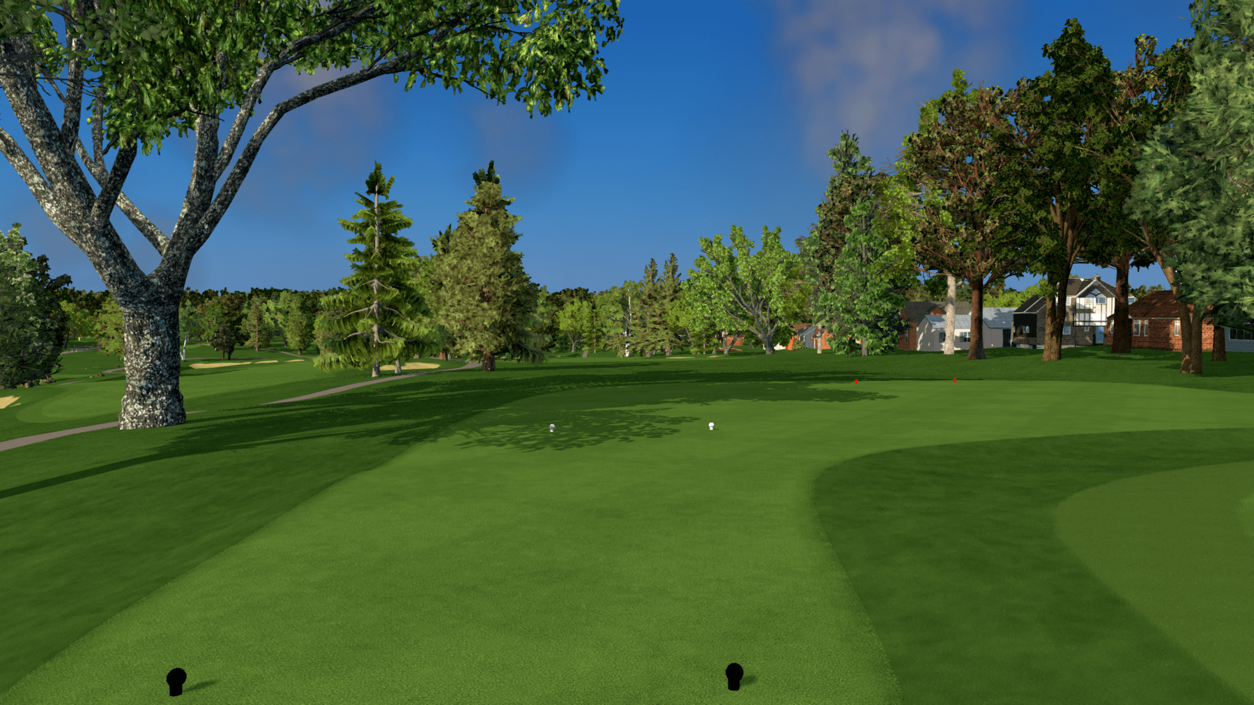 Indoor Golf Simulation of Merion Golf Club